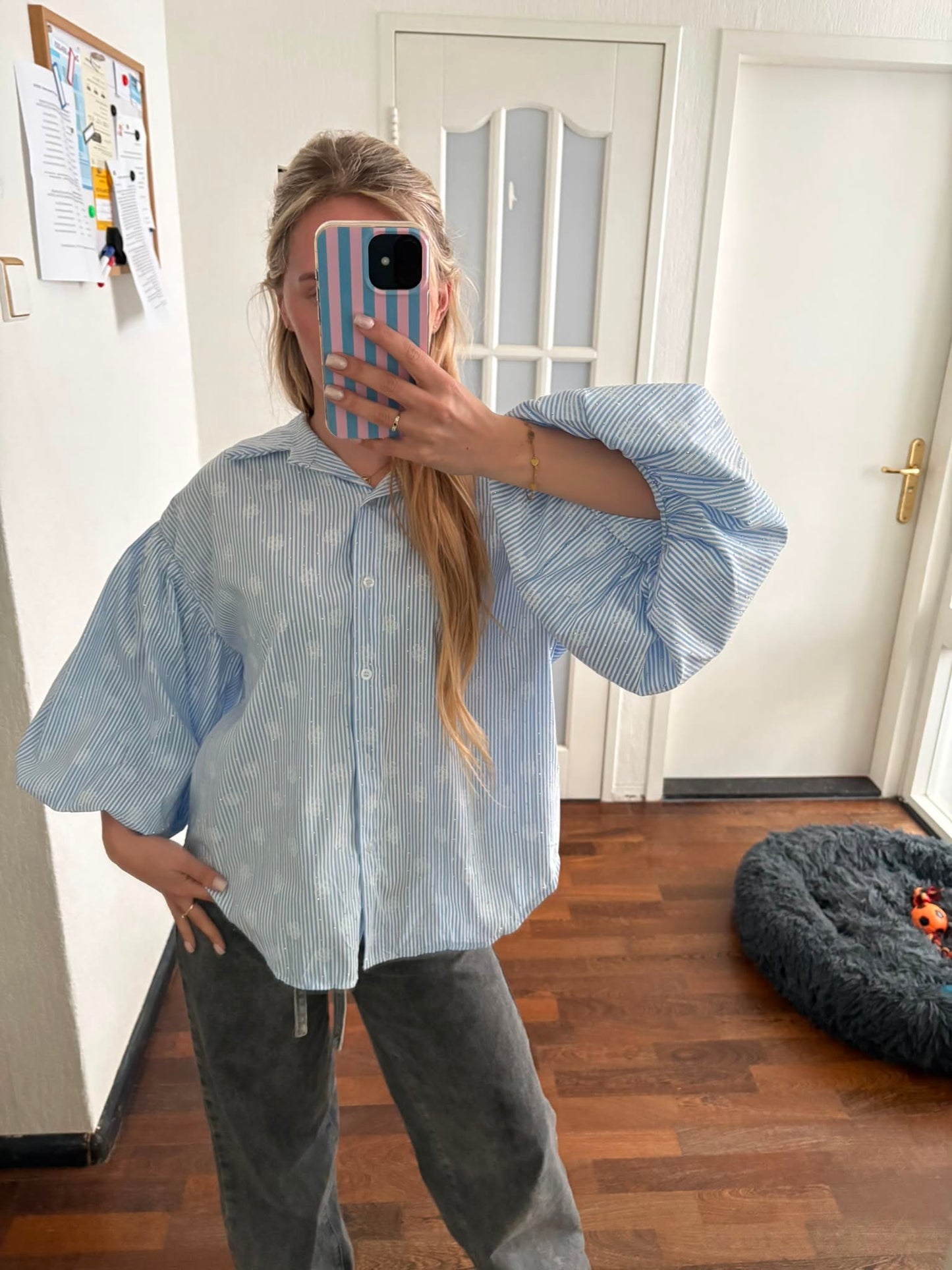 Blouse blue